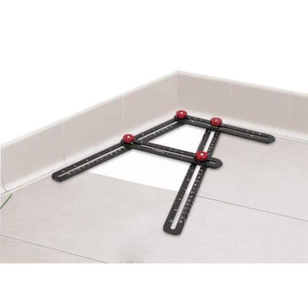 Folding Level, 3 Sections Foldable Level Measuring Woodworking Tool For Various