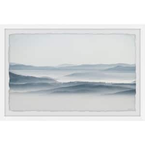 "Foggy Mountain View" by Marmont Hill Framed Nature Art Print 24 in. x 36 in.