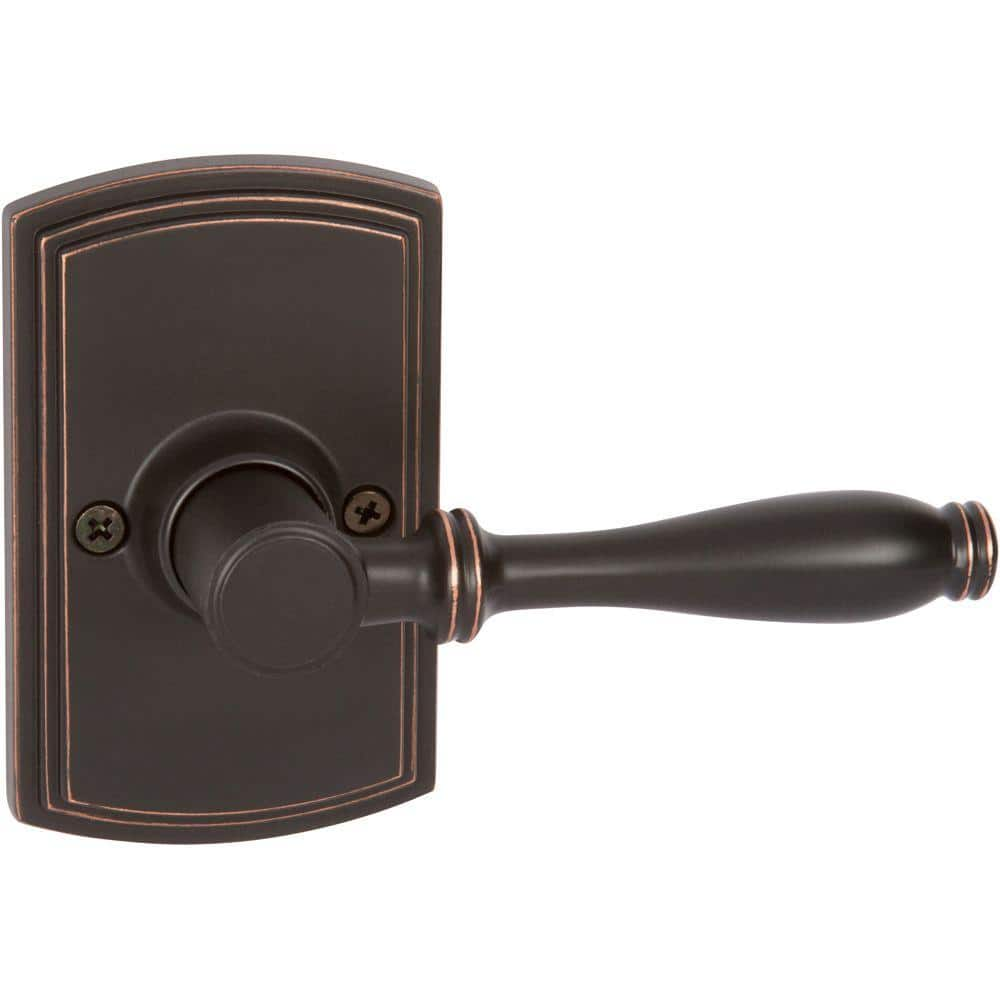 Delaney Hardware Italian Collection Sorado Edged Oil Rubbed Bronze Dummy Door Lever 365107 The 0409