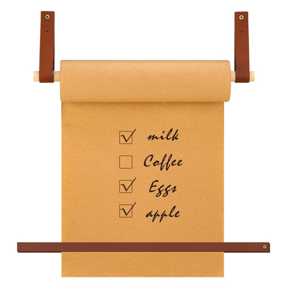Kraft Paper Roll Holder Wall Mounted Food Preparation Dispenser 1 Roll for Lists Artwork Menus Announcements price history on PriceWatchPro
