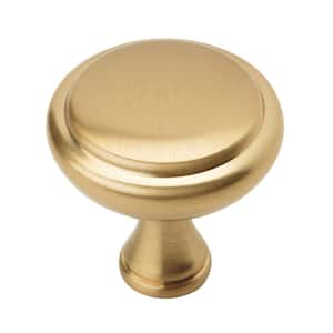 Arden 1-1/4 in. Traditional Champagne Bronze Round Cabinet Knob