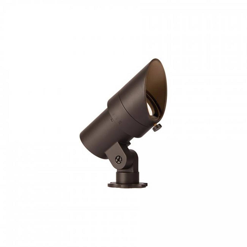 Mini Accent 420 Lumens Bronze Low Voltage LED Outdoor Spotlight with IP66 Rated and 3000K LED price history on PriceWatchPro