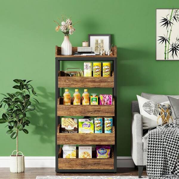 Tahanbath Wood Fruit Rack Z-D0102X31NSY - The Home Depot
