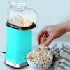 OVENTE Hot Air Popcorn Maker 16-Cup Capacity with Detachable Measuring Cup,  Turquoise, PM11T 