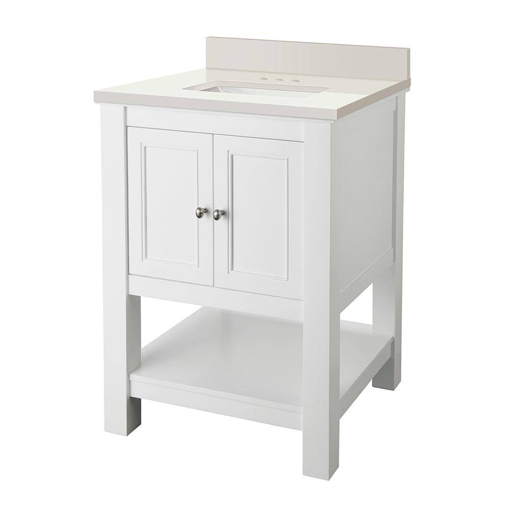 Home Decorators Collection Gazette 25 in. W x 22 in. D Vanity in