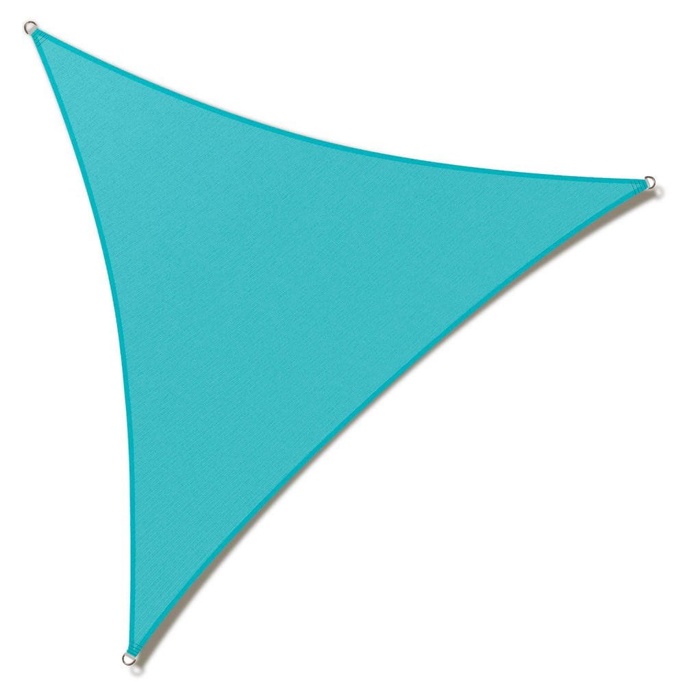 Sun Shade Sail Triangle 24 ft. x 24 ft. x 24 ft. TF Blue with Winch Kit price history on PriceWatchPro