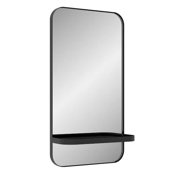 KOHROS 16 in. x 30 in. Modern Rectangle Framed Decorative Mirror