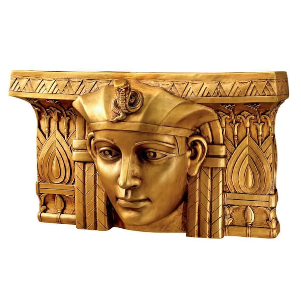 Design Toscano 11 in. x 18.5 in. Pharaoh Rameses I Egyptian Ruler Wall Sculpture