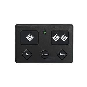 Premium 5-Button Remote Transmitter for Ghost Controls Automatic Gate Opener Systems in Black