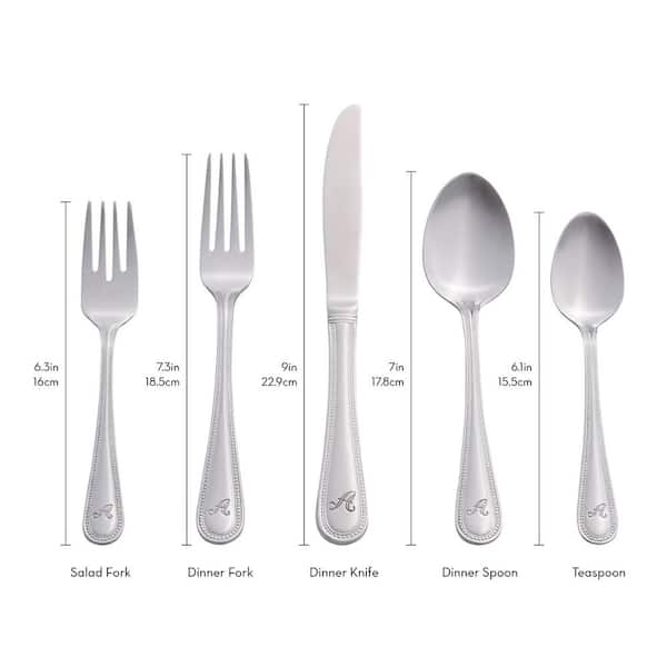 Outline cutlery black gloss finish 18/08 stainless steel