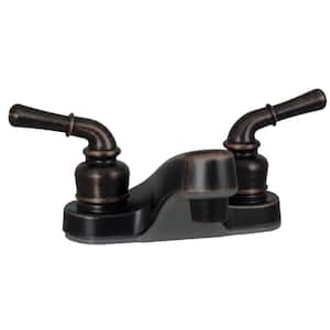 Catalina Two-Handle 4 in. Bathroom Faucet with 2 in. Spout - Rubbed Bronze