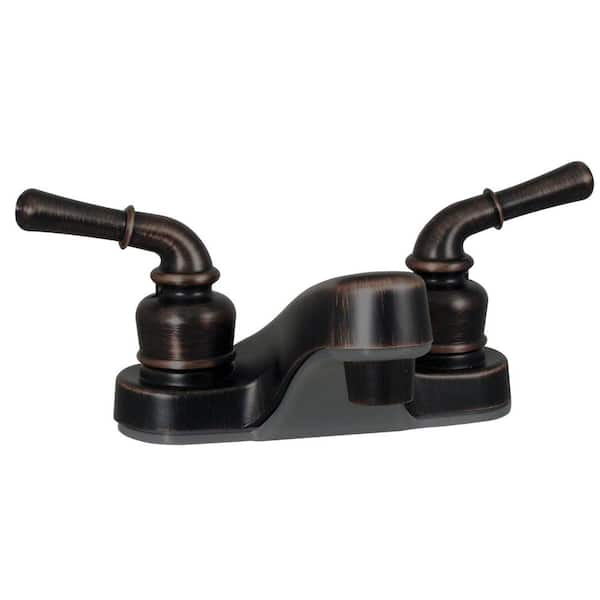 Valterra Catalina Two-Handle 4 in. Bathroom Faucet with 2 in. Spout - Rubbed Bronze
