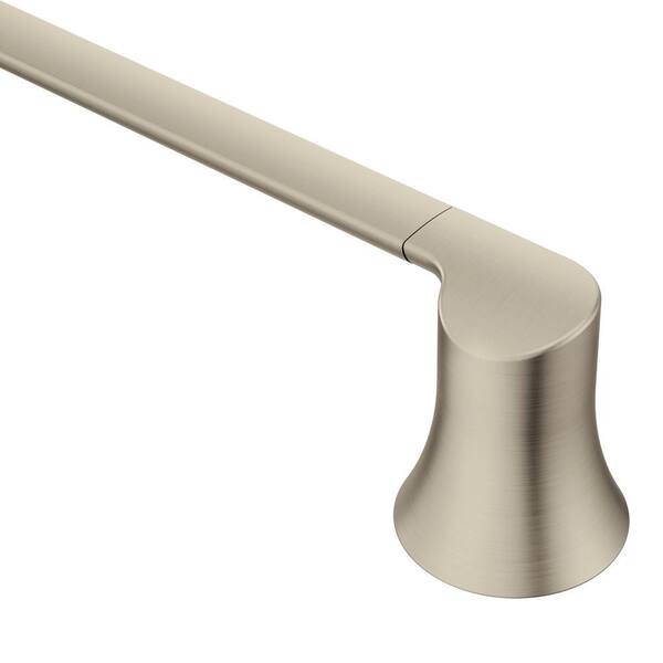 MOEN Doux 24 in. Towel Bar in Brushed Nickel