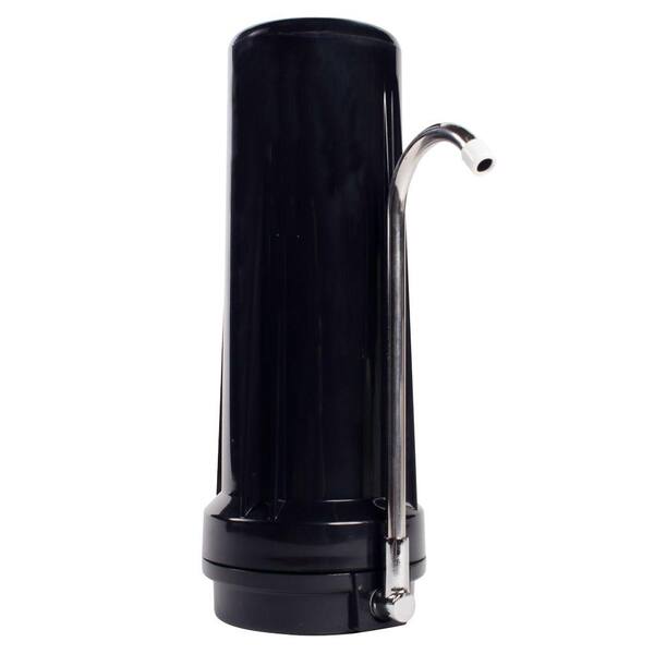 ANCHOR WATER FILTERS Premium Single Stage Counter Top Water Filtration System in Black