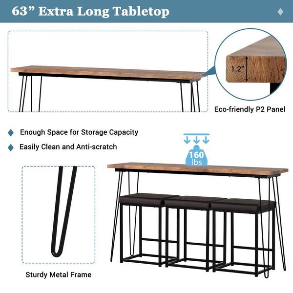 extra long table top