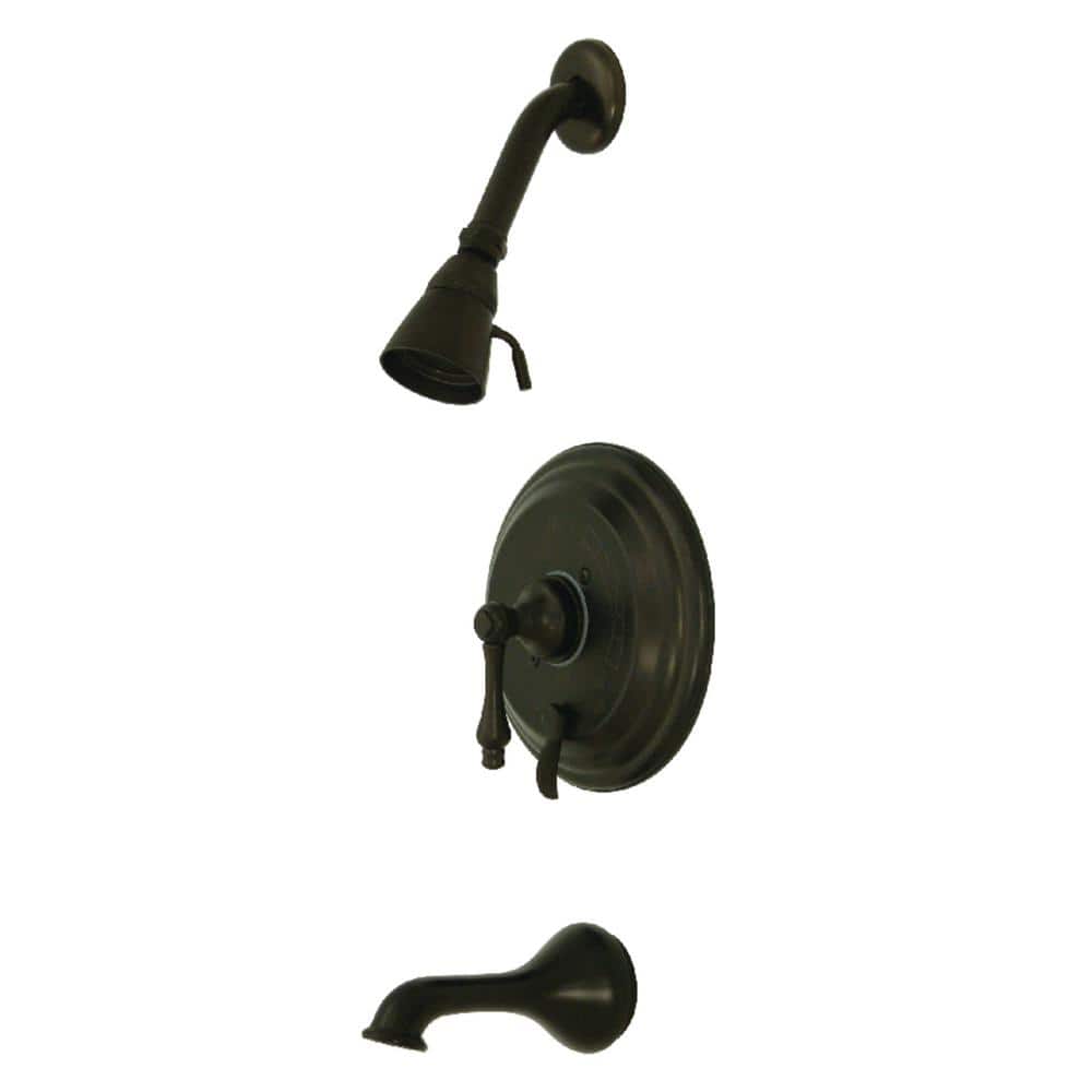 Restoration Single Handle 1-Spray Tub and Shower Faucet 2 GPM with Pressure Balance in Oil Rubbed Bronze price history on PriceWatchPro