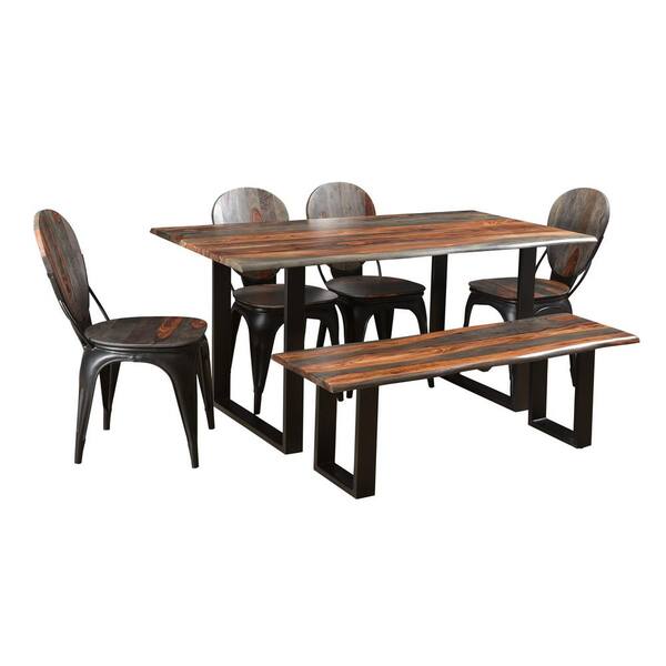 Coast To Coast Accents 18 in. Sierra II Brown and Black Dining