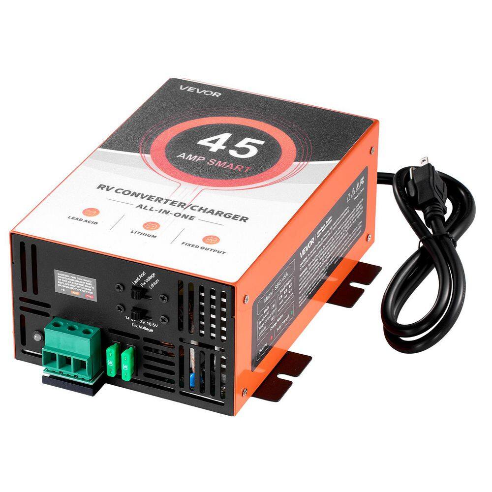 RV Power Converter, 45 Amp, 110V AC to 12V DC RV Converter Battery Charger, Multi Stage Smart Charging, for Camper price history on PriceWatchPro