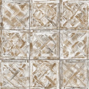 Kings Forest Lattice White 17-5/8 in. x 17-5/8 in. Ceramic Floor and Wall Tile (10.95 sq. ft./Case)