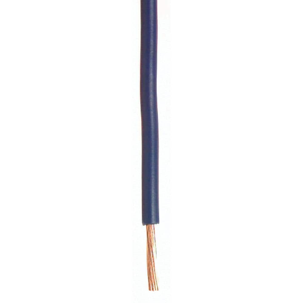 Plastic Primary 16 Gauge Wire Single Conductor - 100 ft., Blue