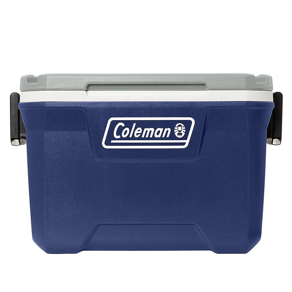 52 qt. Insulated Portable Hard Chest Cooler with Heavy Duty Handles, Leak-P