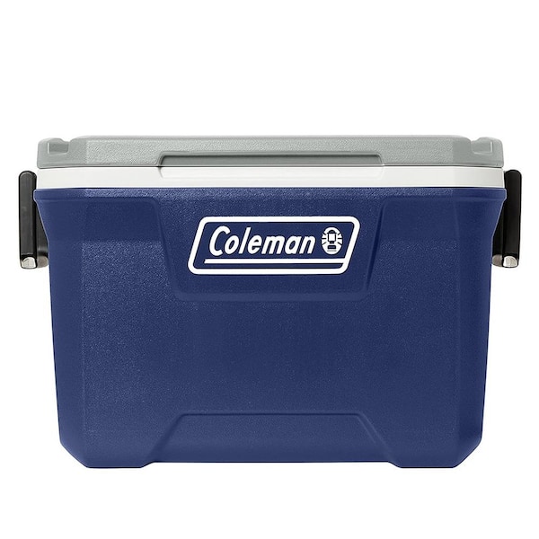 Unbranded 52 qt. Insulated Portable Hard Chest Cooler with Heavy Duty Handles, Leak-Proof for Beach and Camping in Twilight