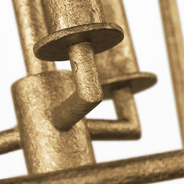 Generation Lighting - Viota Small 3-Light Casted Gild Finish Dining Room Entry Hallway Transitional Pendant Light