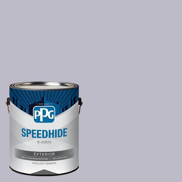 SPEEDHIDE 1 gal. PPG1173-4 Silverberry Flat Exterior Paint