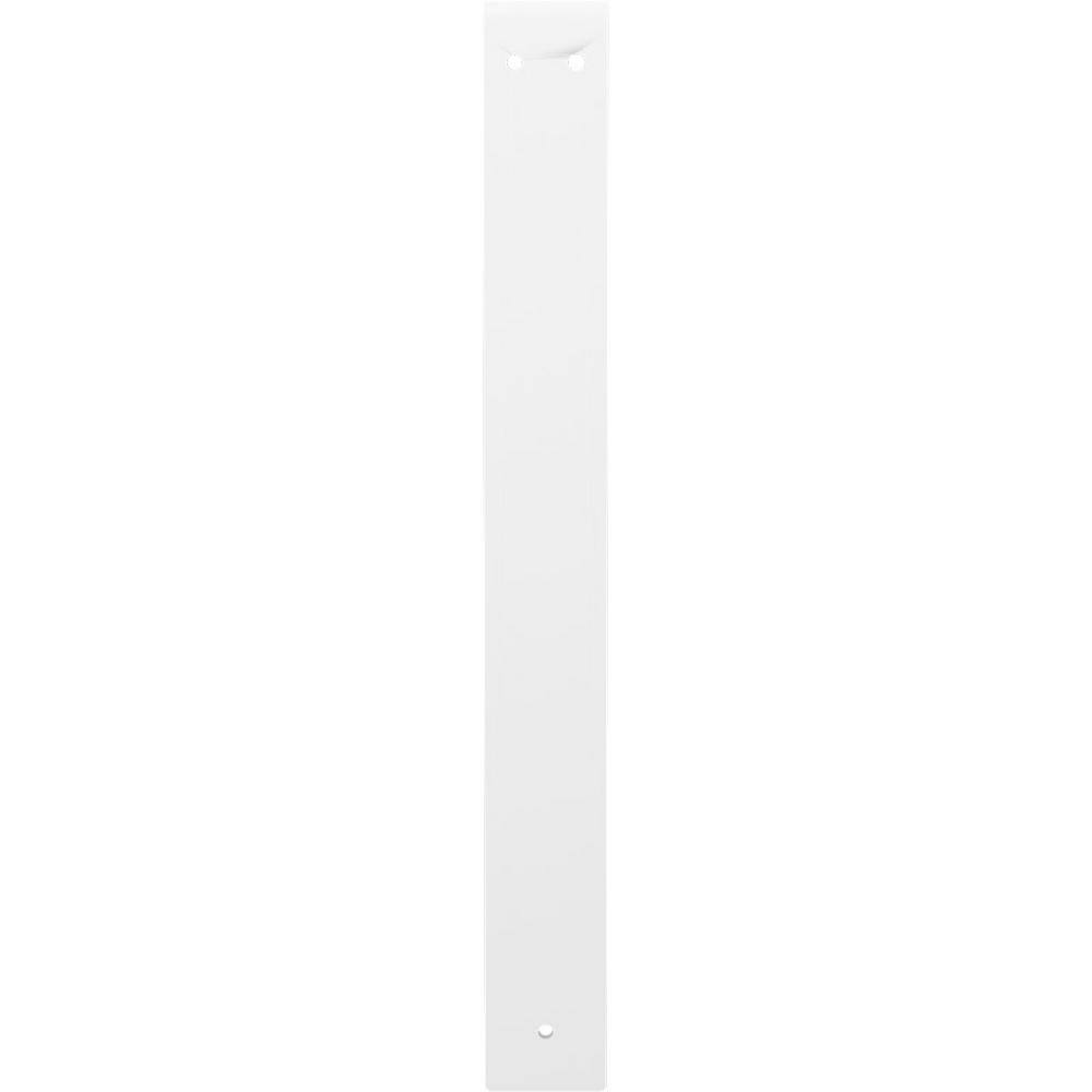 White Steel 18'' Bracket for Shelves and Countertops