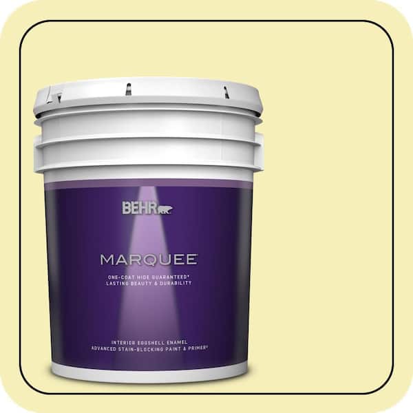 BEHR MARQUEE 5 gal. #400A-2 Summer Resort Eggshell Enamel Interior Paint & Primer