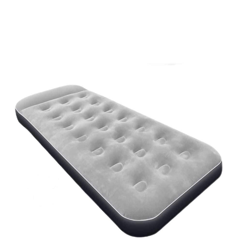 11 in. Camping Air Mattress with Thickened Surface Built-in Pillow Air Bed 