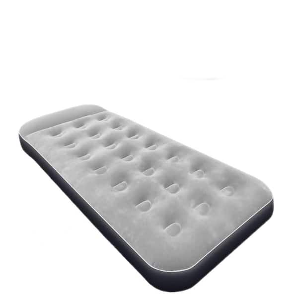 Angel Sar 11 in. Camping Air Mattress with Thickened Surface Built-in Pillow Air Bed for Home Camping SUV Truck RV Tent