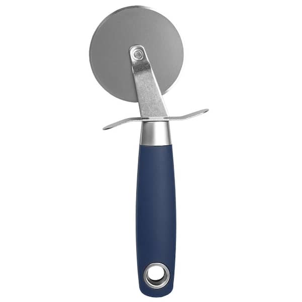 Home Basics Meridian Indigo Stainless Steel Pizza Cutter