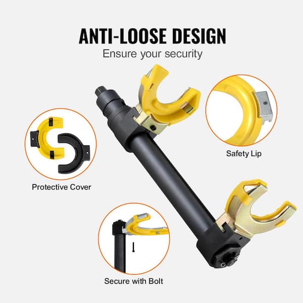 VEVOR Strut Spring Compressor Set, with Yellow Protective Sleeve