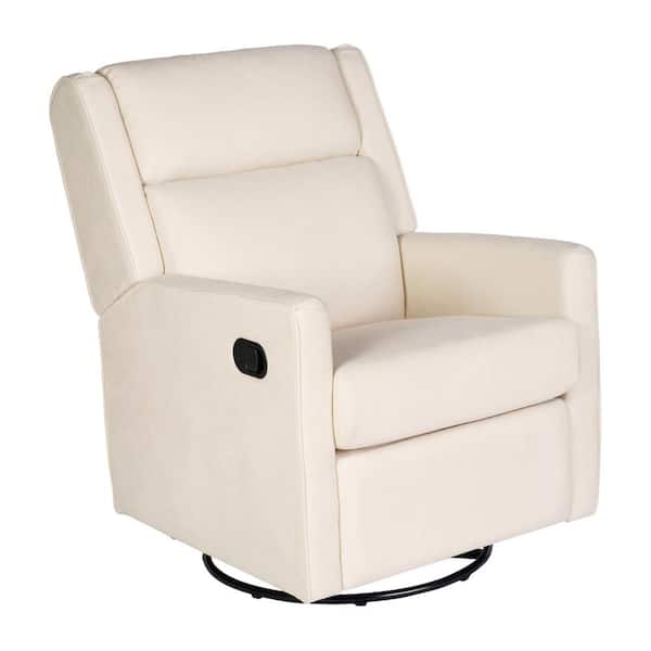 TAYLOR + LOGAN Cream Recliner