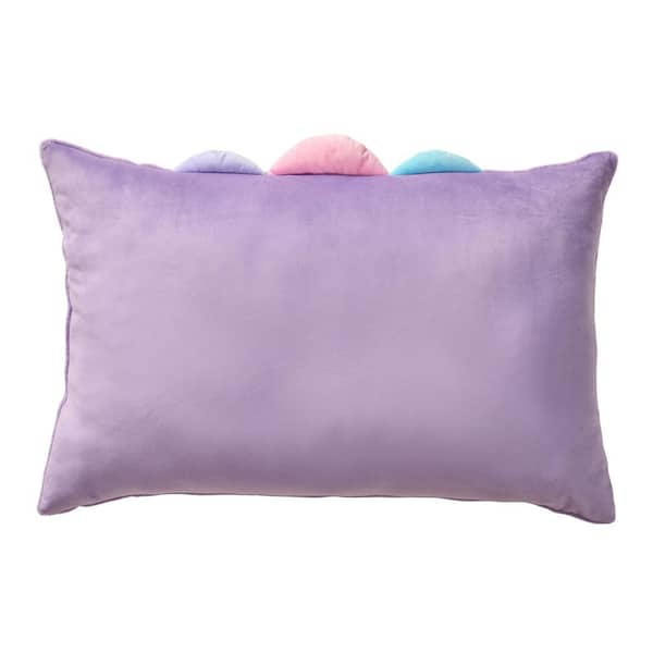 VCNY Home Purple Dinosaur Decorative Body Pillow, 20 in. x 30 DN4