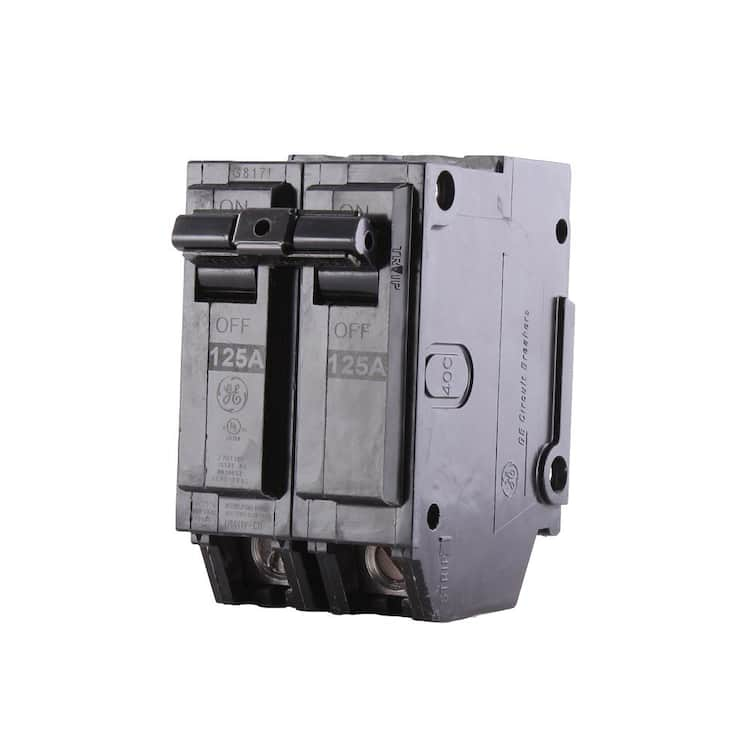 GE Q-Line 125 Amp 2 in. Double Pole Circuit Breaker