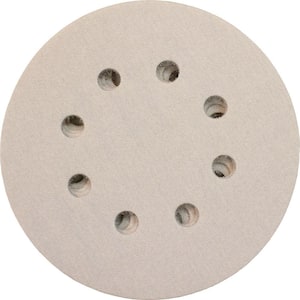 5 in. 320-Grit Hook and Loop Round Abrasive Disc (5-Pack)