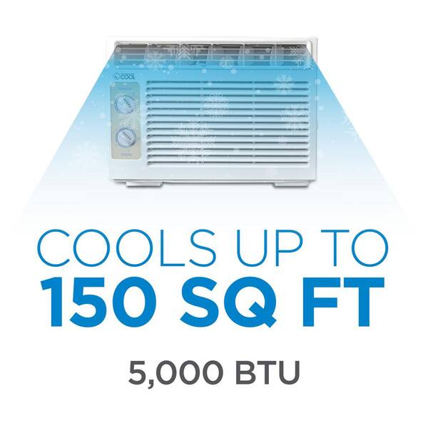 Commercial Cool 5000 BTU Window AC
