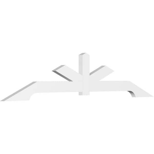 Ekena Millwork Vanguard 84 in. W x 17.5 in. H x 2 in. D Signature Polyurethane Bracket