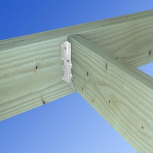 LUS ZMAX Galvanized Face-Mount Joist Hanger for 2x8 Nominal Lumber