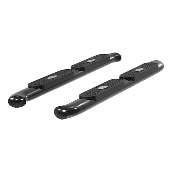 Aries 4-Inch Oval Black Steel Nerf Bars, Select Toyota Tacoma