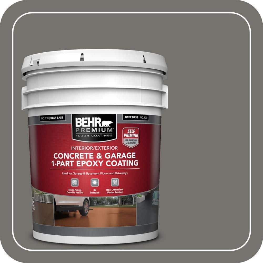 5 gal. #SC-131 Pewter Self-Priming 1-Part Epoxy Satin Interior/Exterior Concrete and Garage Floor Paint price history on PriceWatchPro