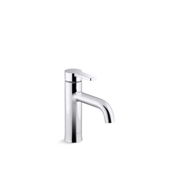 KOHLER Venza SingleHandle SingleHole Bathroom Faucet in Polished