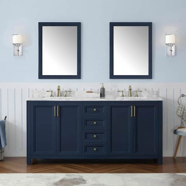 Blue Framed Bathroom Mirrors – Everything Bathroom