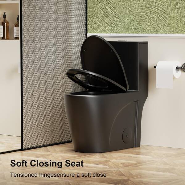 ☺︎︎︎︎☺︎︎︎︎☺︎︎︎︎ ZXDDMS Rough in 12 in. 1-Piece Toilet 1.1/1.6 GPF Powerful Dual