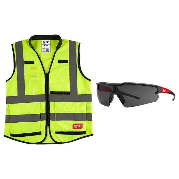 Milwaukee Premium High Visibility Yellow Safety Vest