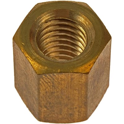 Brass Hex Nut - 3/8-16 In. (25-pack)