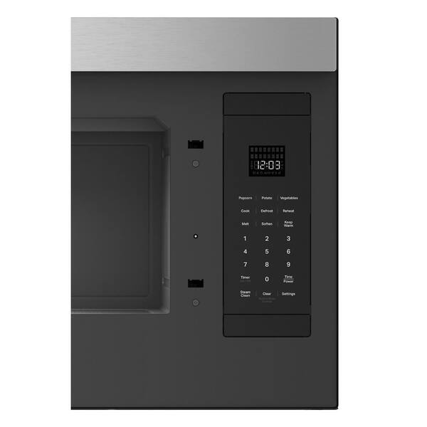 Kitchenaid black deals stainless steel microwave