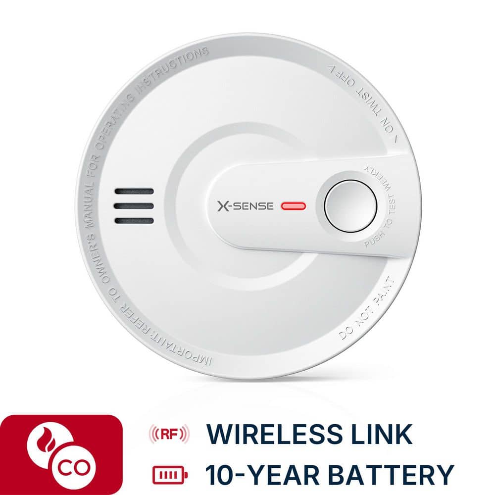 10-Year Battery Wireless Interconnected Smoke Detector with Photoelectric Sensor and LED Warning Light 1 Pack SD20-W price history on PriceWatchPro